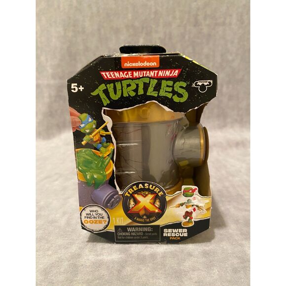 Teenage Mutant Ninja Turtles Treasure X Sewer Rescue Pack New in Box Nickelodeon - Picture 6 of 6